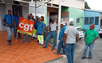 Grève à l’appel de la CGTM-SOEM dans la ville de Ducos