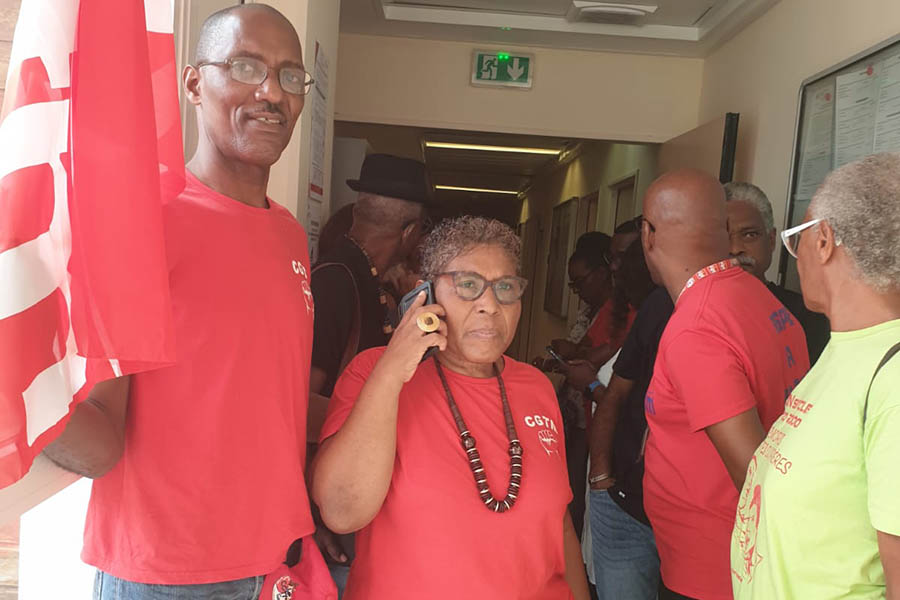 Action de la CGTM SANTE : Rencontre avec le Directeur Général du Centre Hospitalier Maurice DESPINOY (CHMD)