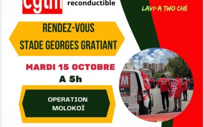 Mardi 15 Octobre opération MoloKoï